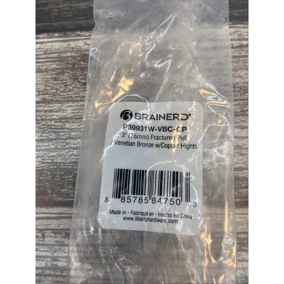 Brainerd 3” (76mm) Fractured Pull Venetian Bronze w/ Copper Highlights Lot Of 5 - Picture 9 of 9